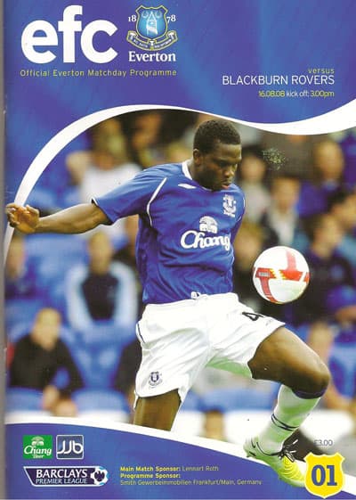 Everton FC v Blackburn Rovers FC